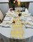 Gold Table Runner 2-Pack – 11x108” Sequin Glitter Metallic Mesh Table Runners for Weddings, Birthdays, Christmas & Party Decorations (Gold)